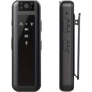 Livano Bodycam - Politie - Chest Camera - Spy Camera - Spy Cam - Verborgen Camera - Spionage Camera - Action Camera - HD