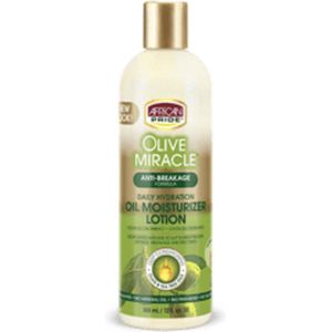African Pride Olive Miracle Anti-Breakage Maximum Strengthening Moisturizer Lotion 355ml