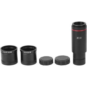 Allecto Plus - 05x C-mount microscoopcamera-adapter met zoekwoorden voor CCD-interface krimplens