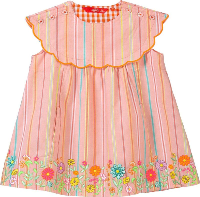 Oilily Djadja - Jurk - Meisjes - Roze - 122/7yr