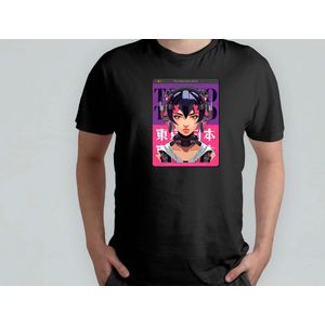 GirlTokyo - T Shirt - Anime - AnimeFan - AnimeLover - Otaku - AnimeLiefhebber - AnimeGemeenschap - AnimeVerslaafde