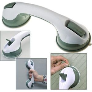 Badkamer Handgreep Met Zuignappen - Veiligheidsgreep - Douche - Badkamer - Toilet - Groen/Grijs