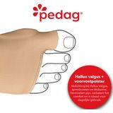 Pedag Hallux - Voorvoetpolster - Beige - Verlichting bij Hallux Valgus - Maat 41 t/m 46