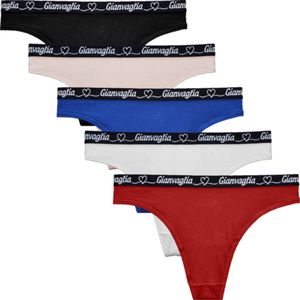 GIANVAGLIA® Deluxe 10-Pack Katoenen String 820 M (36-38)