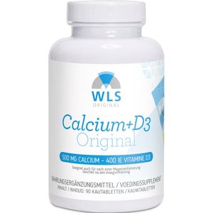 WLS Original Calcium Kauwtabletten Kers na je Maagverkleining 90 st