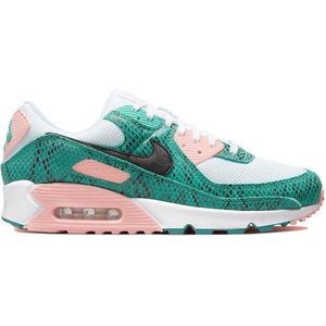 Nike Air Max 90 - Sneakers - Groen - Slangenleertextuur