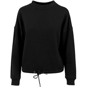 Build Your Brand - Oversized Dames Sweater - Zwart