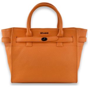 Darlene shopper voor dames / handtas / pu leer burnt orange / Tijdloze handtas voor elke dag