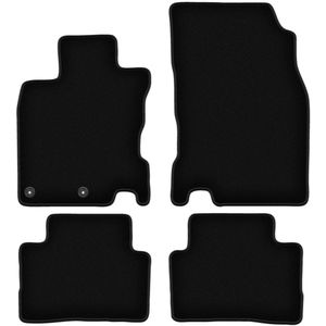 BASIC zwarte velours matten voor: Nissan Qashqai II J11 crossover (2013-)