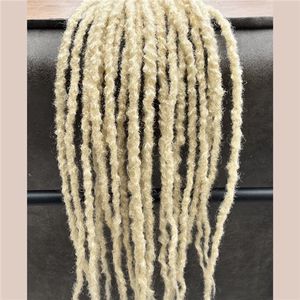DE dreadlocks textured 613 blond - Boho dreads - Double ended dreadlocks - Synthetisch haar - Haarverlenging - Viking dreadlocks - Dreadlocks extensions