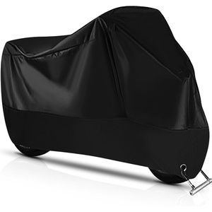 Waterdichte motorhoes voor motorfiets - 190T polyester, schutzeil voor buiten