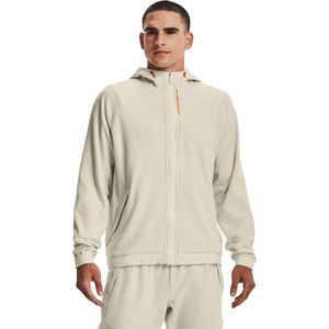 Under Armour RUSH FLEECE FZ HOODIE-BRN - Maat XL