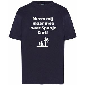 Kids - T-Shirts - Neem mij maar mee-Blauw-50