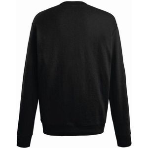 Fruit Of The Loom Heren Lichtgewicht Set-In Sweatshirt (Zwart) XXL