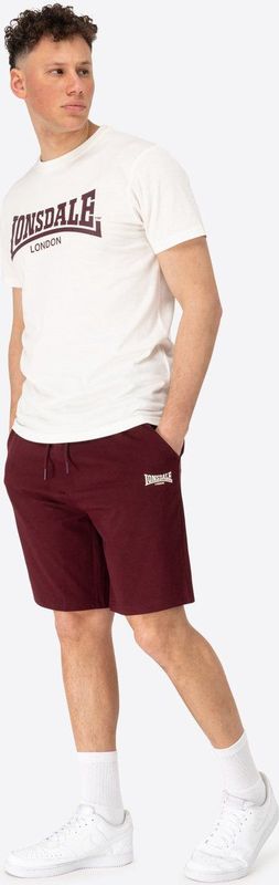 Lonsdale - Moy - Trainingspak - Wit - Set met T-shirt en Korte Broek