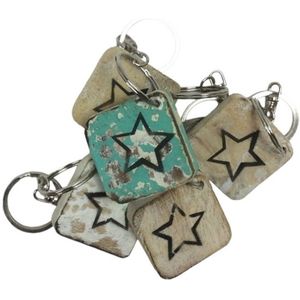 Sleutelhanger Ster open