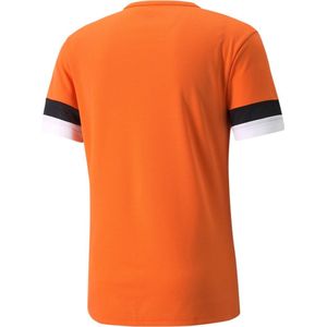 Puma Teamrise Shirt Korte Mouw Heren - Oranje | Maat: XL