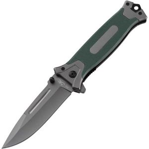 Zakmes - Pocket knife - Leger Groen - Hunting knife - Survival - Kampeer mes - Outdoor Mes - Vlijmscherp - Stoer - Kamperen - 22cm - Cadeau Tip