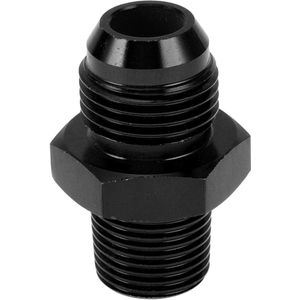 Nordivar - Aluminium zwarte brandstofleiding connector met verloopstuk TF-AN8-3/8 NPT adapter.viewport_.