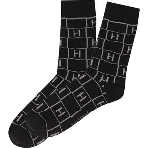 Hilla Collections - The Signature Bamboo Sock - 43/45 - Black
