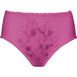 Naturana - Minimizer slip -met bloemenpatroon 0063 - Purple Orchid - 44