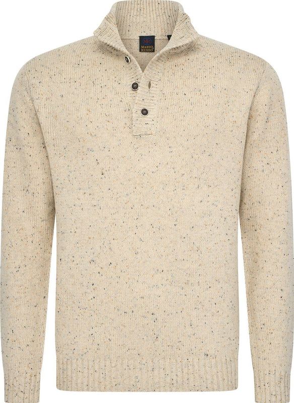 Mario Russo - New Zealand Skipper - Heren Trui - Wol - Beige
