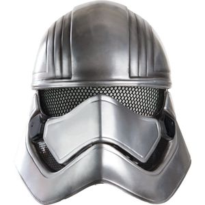 Rubies - Stormtrooper Kostuum - Captain Phasma Masker Kind - Zilver - One Size - Carnavalskleding - Verkleedkleding