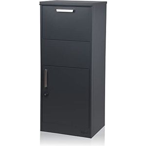 Pakketbrievenbus met pakketvak en diefstalbeveiliging