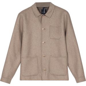 Giordano Mano Jas donkerbruin, Pied De Poule