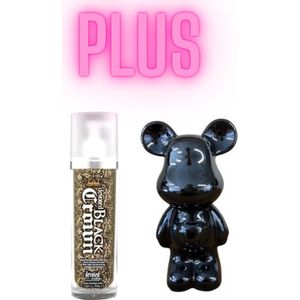 Devoted Creations Black Crown 210 ml PLUS Keramische Beer Zwart 18 cm !