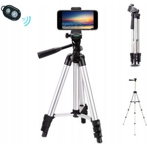 Statief Selfie Stick 4-in-1 met Afstandsbediening - 106 cm