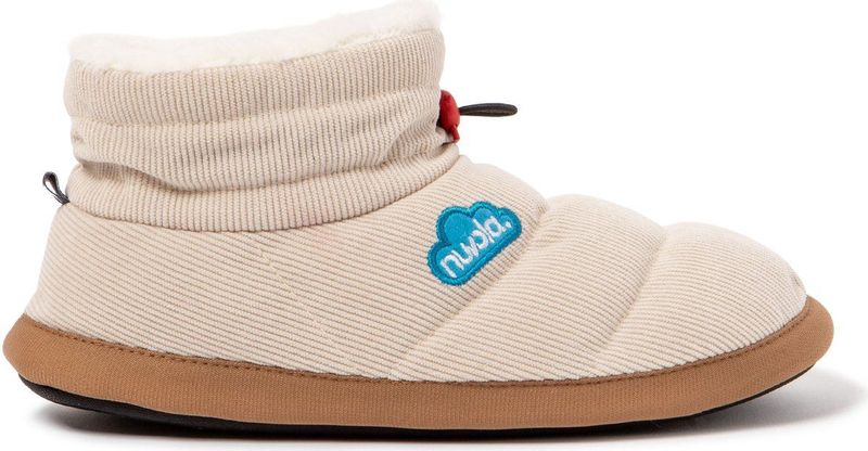 Nuvola - Boot Cordy - Pantoffels - Cream - Laarsstijl