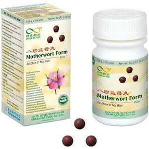 Motherwort Form - Ba Zhen Yi Mu Wan - Multivitamine,Menstruatie