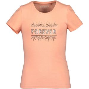 Blue Seven - T shirt meisjes - Peach - Maat 176