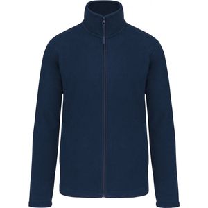Premium Microfleecevest met rits Kariban Navy blauw - maat S