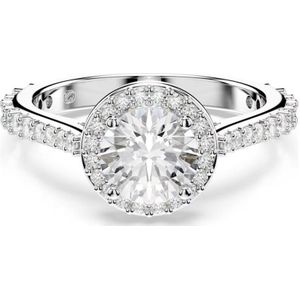 Swarovski - Re Una Ring - Zilver - Metaal - Witte Kristallen