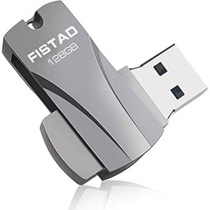 USB Stick 128 GB - Waterdichte en Snelle Flash Drive voor School, Kantoor en Laptop