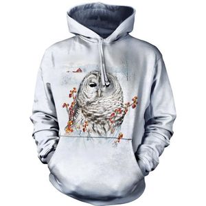 Country Owl Hoodie S