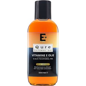 Vitamine E Olie 50ml | 100% Pure Vitamine E Serum | Natuurlijke Huidverzorging | Huidolie | Haarolie | Rijk aan Antioxidanten