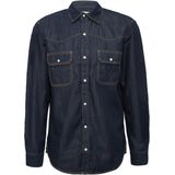 s.Oliver RED LABEL - Jeansoverhemd - Mêlee - Regular Fit - Lange Mouwen