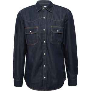 s.Oliver RED LABEL - Jeansoverhemd - Mêlee - Regular Fit - Lange Mouwen