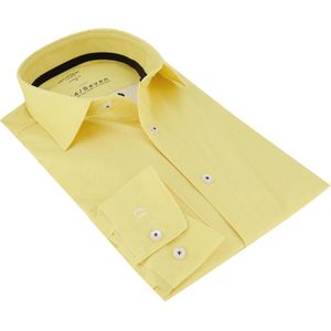 Olymp business overhemd geel