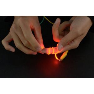 Flexibele LED-filament (3V 260mm, rood, 5-pack) FIT0808