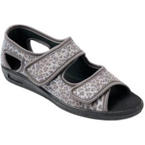 Comfortabele wijde vegan sandalen