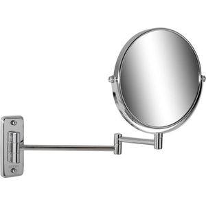 Geesa Mirror Scheerspiegel - 2-armig - 3x vergrotend - ø 200 mm - Chroom