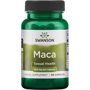Swanson - Maca - Vegan - 500 mg - 60 Capsules