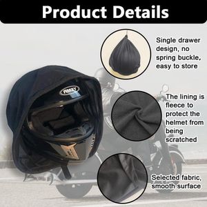 Universele tas voor motorhelmen - Draagbaar en waterdicht - Voor skiën, motorfiets en fiets - Compatibel met diverse helmen - Opbergtas voor helm mét draagriem