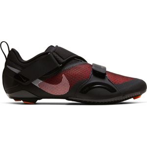 NIKE SuperRep Schoenen - Black / Metallic Silver / Hyper Crimson - Heren - EU 40