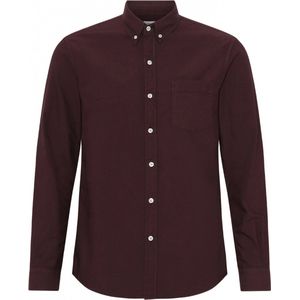 Colorful Standard - Overhemd - Bordeaux - 100% Organisch Katoen