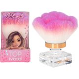 Depesche - TOPModel - Make-up Set - Roze en Wit - Borstelharen - 7,9 x 4,6 x 4,6 cm